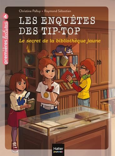 Enquêtes des Tip-top (Les) T.03 : Le secret de la bibliothèque jaune